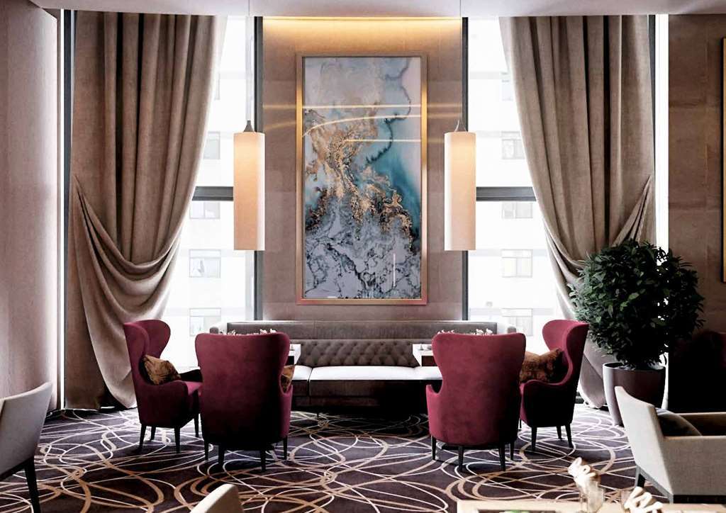 Doubletree By Hilton Almaty Hotel Nhà hàng bức ảnh
